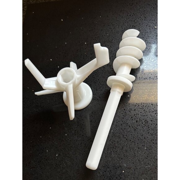Popeil Pasta Maker P400 Replacement Parts Paddle Blade Auger Screw Attachment - Picture 1 of 5